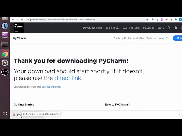 PyCharm install Linux (/opt/pycharm/version) and .bash_profile