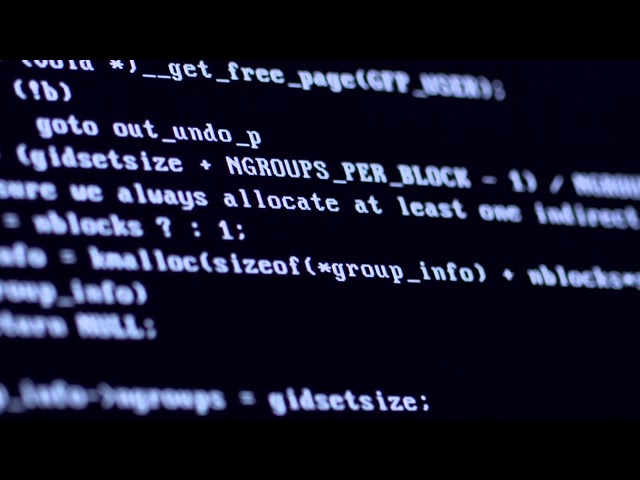 Hacker code whiteblack