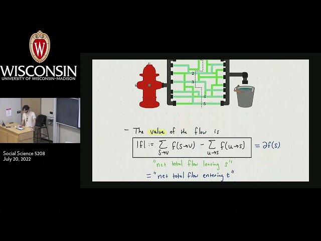 (CS 577) Lecture 9: Max Flows and Min Cuts