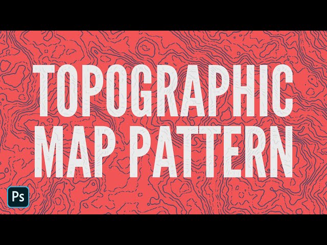 How To Create Topographic Map Patterns in Photoshop