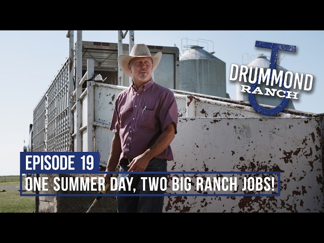 One Summer Day, Two Big Ranch Jobs!