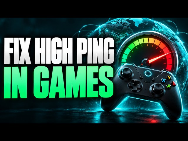 How To Fix High Ping in Games! Tutorial