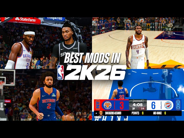 These Mods make NBA 2K26 100 times better!