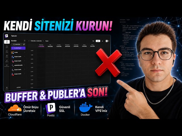 STOP PAYING FOR BUFFER & PUBLER! BUILD YOUR OWN SOCIAL MEDIA CONTENT SCHEDULING WEBSITE!