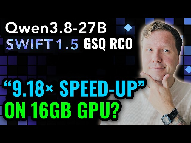 Swift 1.5 Qwen3.8-27B · GSQ-RCO tested - 16GB Local LLM setup