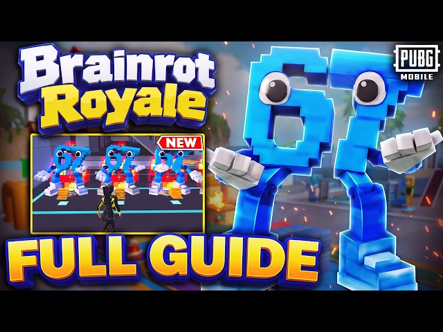 How To Master Brainrot Royale in PUBG MOBILE (Full Tutorial)
