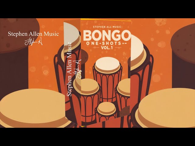 Stephen Allen Music   Bongo One Shots Vol  1 | One Shot Drums Sample Pack