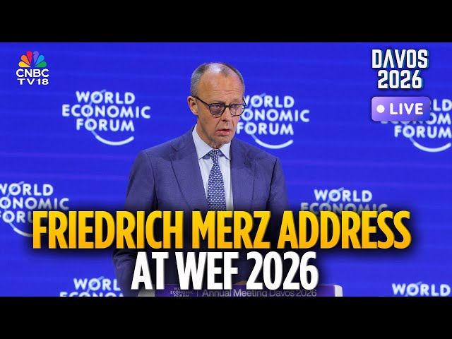 DAVOS 2026 LIVE: Germany Chancellor Friedrich Merz Addresses World Economic Forum | N18G