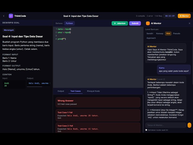 ThinkCode — An AI Mentor That Refuses to Give You the Answer | TSOC 2026 Demo