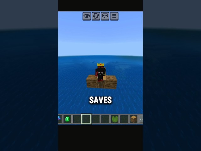 This Minecraft Ocean Hack Saves SO MUCH TIME! 🌊🤯 #Shorts