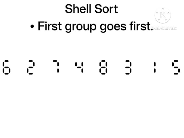 Short Sorting Data: Shellsort