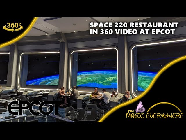 [VR 360] Space 220 Restaurant at Epcot