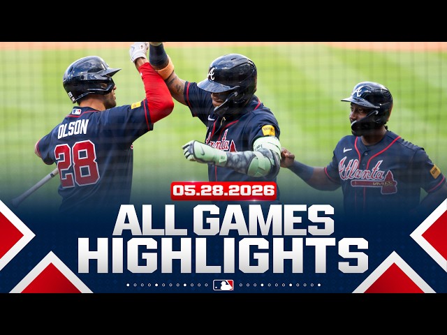 Highlights from ALL GAMES on 5/28 (Ronald Acuña Jr.'s grand slam, Cam Smith's HR robbery, MORE!)