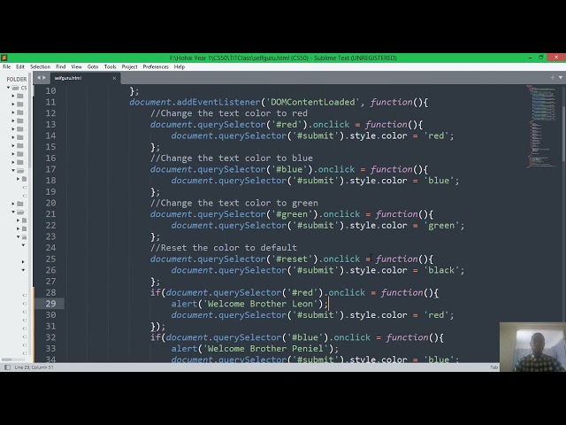 Using if condition in JavaScript with Guru B