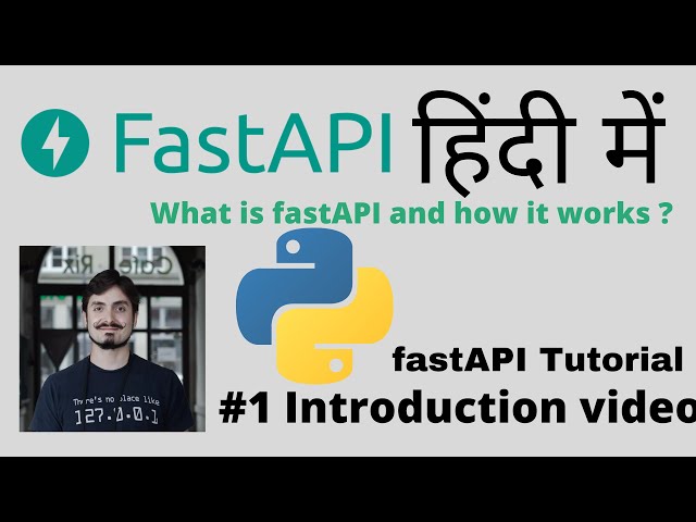 FastAPI - A python framework | Full Course | In Hindi | Introduction to fastAPI