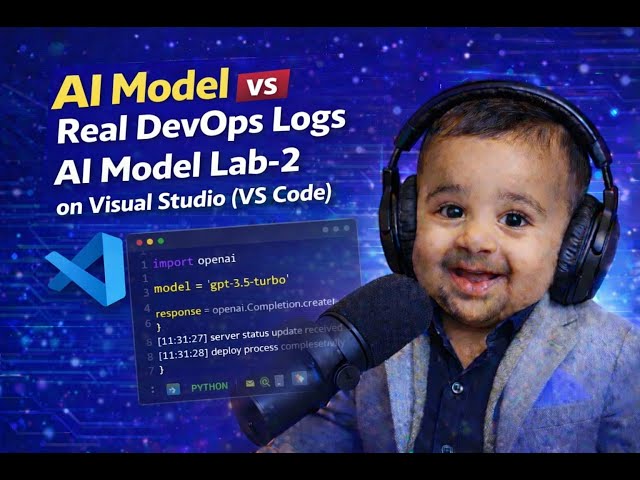 AI Model Lab-2 | DevOps Log Analysis in VS Code | Python Virtual Env | Real Practical