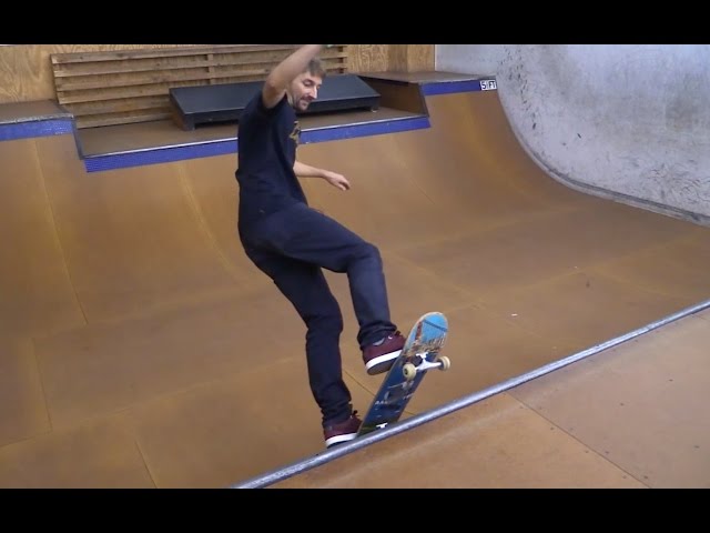 HOW TO SKATE A MINI RAMP THE EASIEST WAY TUTORIAL