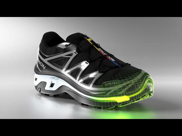 Blender 3D Shoe Modeling Process | Timelapse & Breakdown