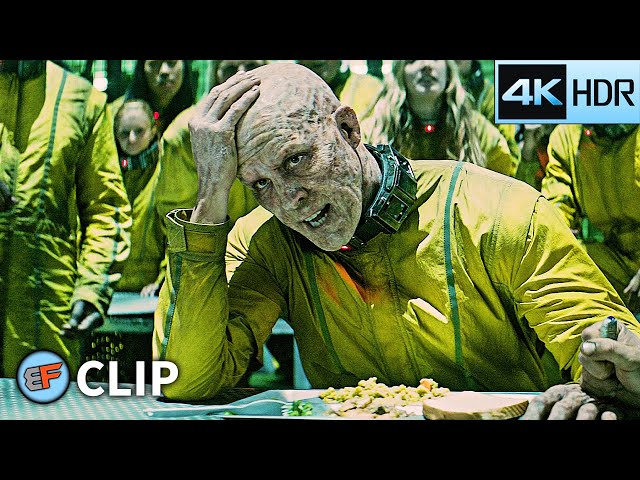 Deadpool "White Wade Wilson" - Prison Canteen Scene | Deadpool 2 (2018) 4K HDR Movie Clip