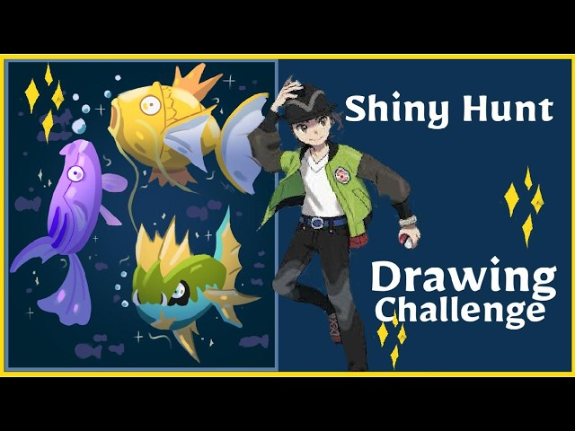 Shiny Hunt Drawing Challenge 1