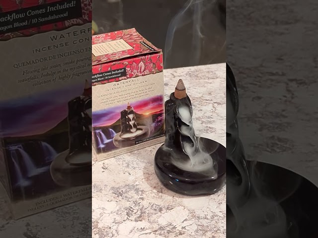 DOLLAR TREE - WATERFALL INCENSE CONE HOLDER