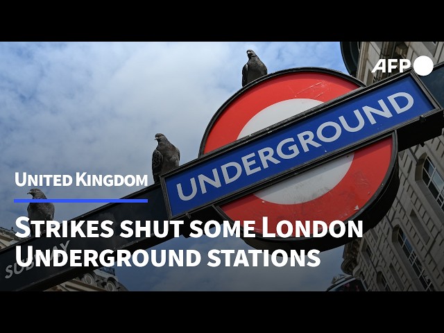 London Underground strike shutters stations over dispute with drivers | AFP