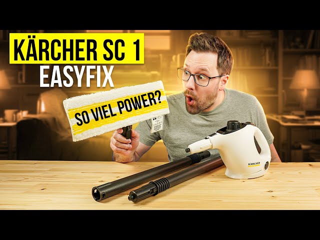 Kärcher SC1 EasyFix Test ► So günstig und so viel Power? ✅ Wir haben's getestet! | Wunschgetreu