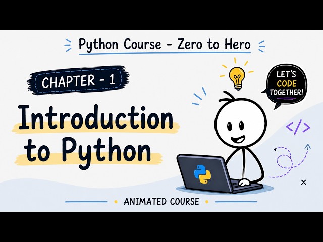 Chapter 1: Introduction to Python | Python Course – Zero to Hero