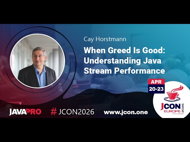 When Greed Is Good: Understanding Java Stream Performance | Cay Horstmann (EN)