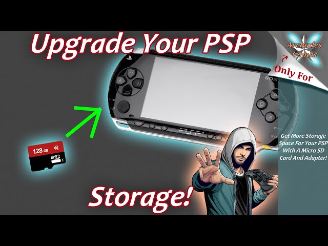 Upgrade Your PSP Memory Stick Pro Duo to a Larger MicroSD Card!