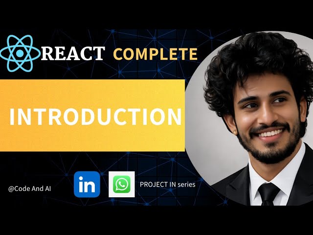 React JS Introduction in Hindi | What is React? | React Tutorial for Beginners #1