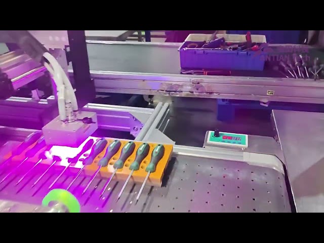 Efficient Dual-Color UV PIJ Coding Solution for Hardware Tool Production Lines