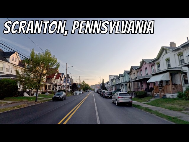 Scranton, Pennsylvania! Drive with me through a Pennsylvania town!
