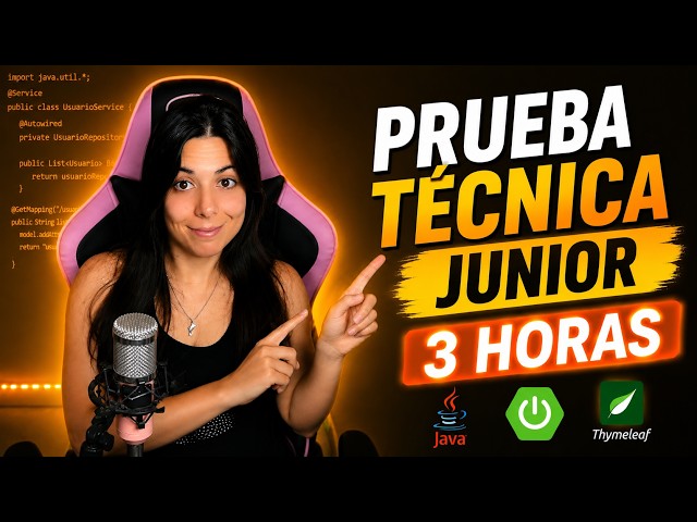 RESUELVO una PRUEBA TÉCNICA de JAVA SPRING BOOT + Thymeleaf en 3 horas