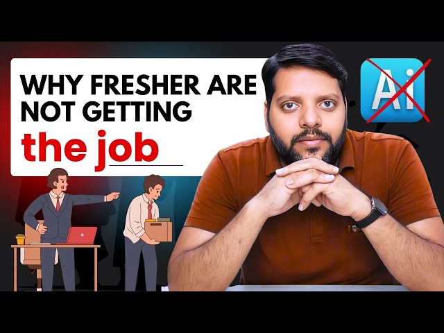 Why Freshers are not Getting IT Jobs in 2025 🚫   How to Get Your First Job FAST!