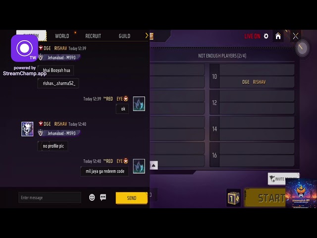 Giveaway Free redeem code #garenafreefire  #freefiretournament