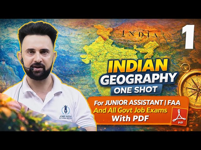 INDIAN GEOGRAPHY || ONE SHOT VIDEO || PART I || BY ASHIQ LONE SIR