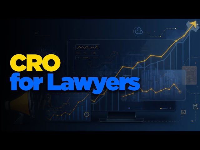 Conversion Rate Optimization for Law Firms with AI