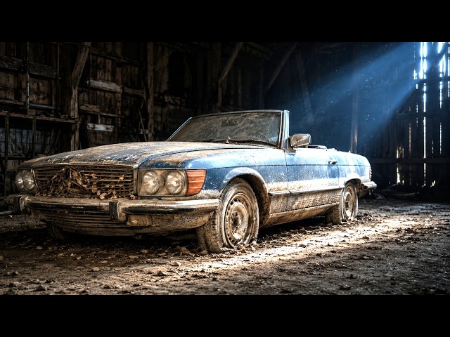 1985 Mercedes 380SL Restoration | Classic Mercedes Restoration | Full Flood Damage Restoration