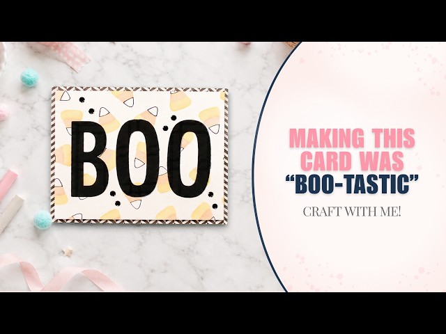 Make This Halloween Card in 5 Minutes! | Quick & Easy Card Tutorial