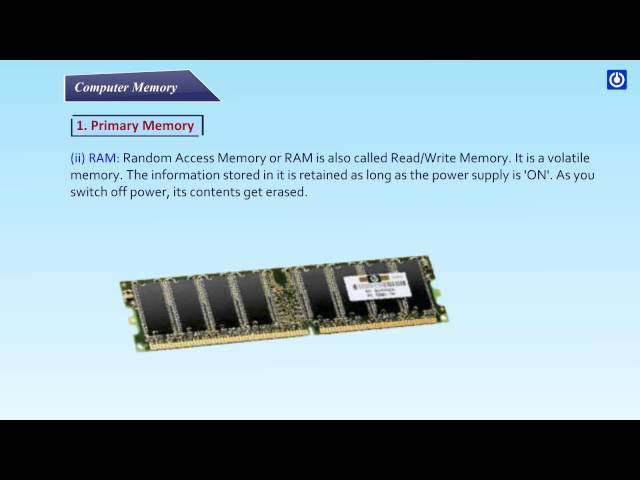 Computer Memory
