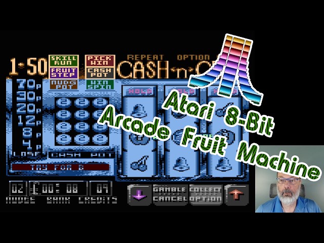 Atari 8-Bit Game Play, Arcade Fruit Machine