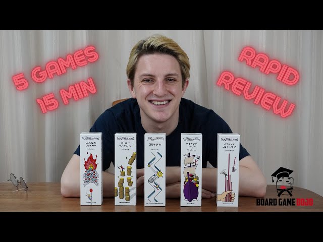 5 Games in 15 Minutes: Itten Funbrick Series
