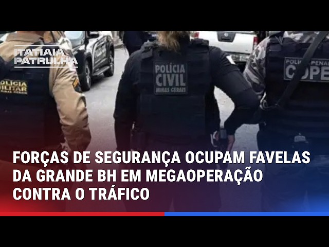 CERCO CERRADO: LA MAYOR MEGAOPERACIÓN EN LA HISTORIA DE MINAS GERAIS OCUPA FAVELAS DE BH ESTE LUN...