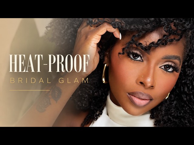 HEAT-PROOF WEDDING MAKEUP TUTORIAL | Soft Glam That Lasts ALL DAY