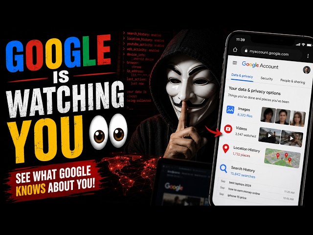 Does Google Know Everything About You? 😳 Explained | Ethical Hacking