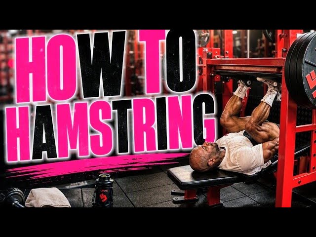How i train to make the hamstring, sting