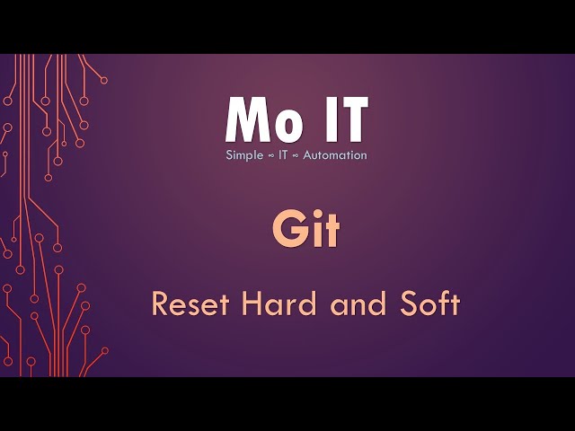 Git Reset   Hard and Soft