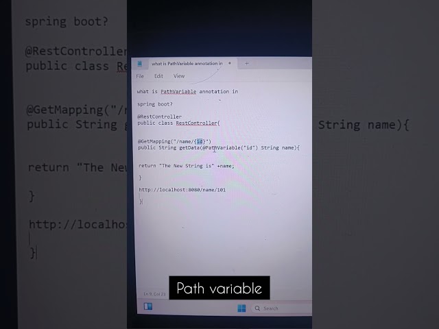 Top Java Interview Questions 2026 | What is @PathVariable in Spring Boot? 🔥