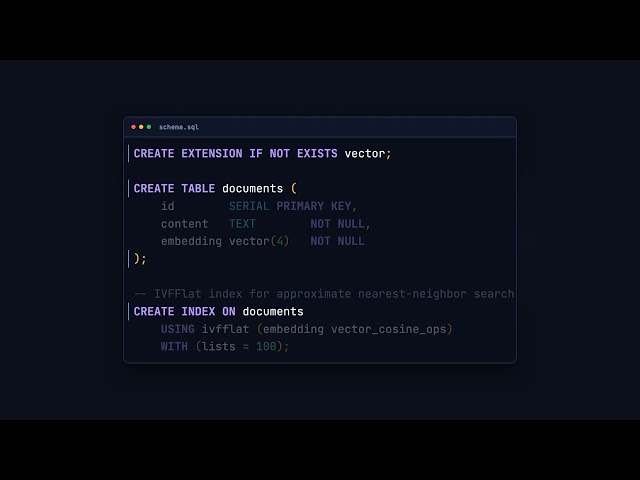 Vector Embeddings with pgvector - PostgreSQL for Developers